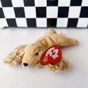 Ty Teenie Beanie Babies Spunky the Cocker Spaniel McDonald's 1993 Toy
